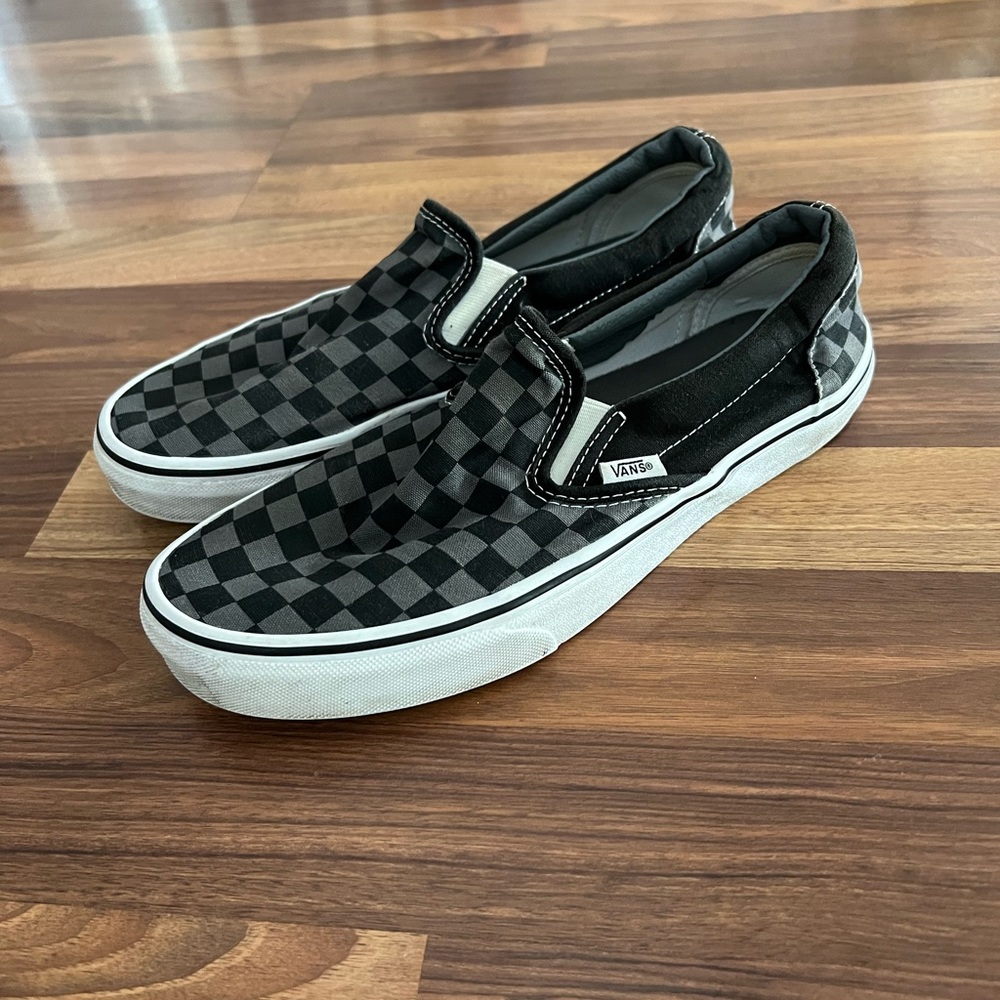 Checkered Vans